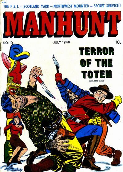 Manhunt #10 Comic