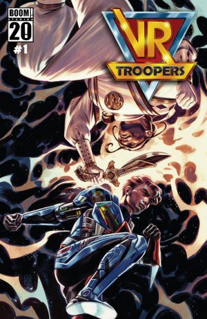 VR Troopers / Power Rangers Flipbook Facsimile Edition #1 (B 1:5 Incv Dressed Valerio)