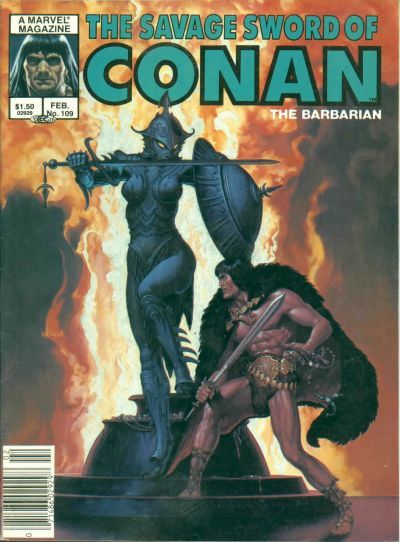 The Savage Sword of Conan #109 Comic