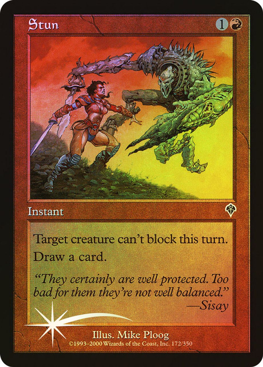 Stun (Invasion - Foil) Trading Card