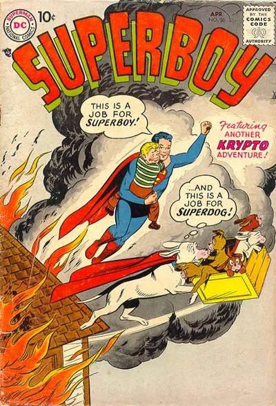 Superboy #56 Comic