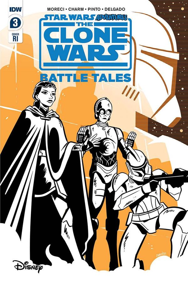 Star Wars Adventures: Clone Wars #3 (10 Copy Cover Charm)