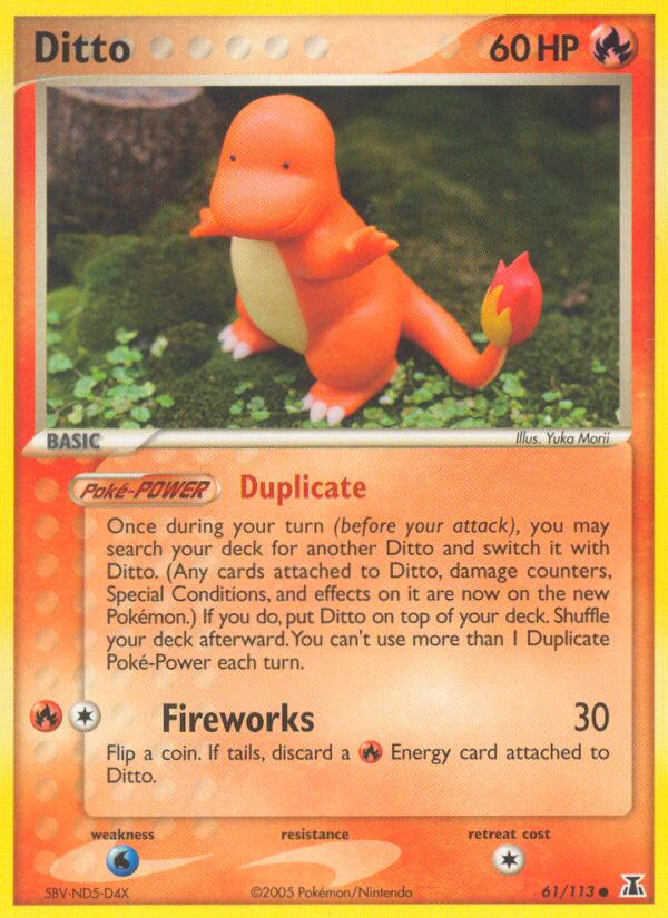 Ditto (61/113) - Delta Species Pokémon Card