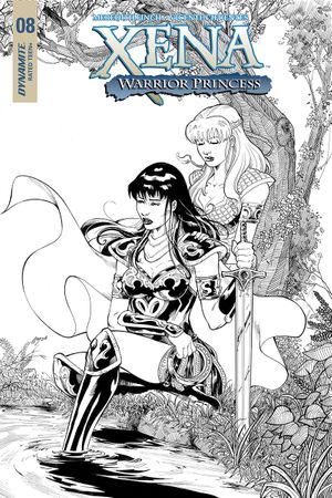 Xena #8 (25 Copy Cifuentes Cover A B&w)