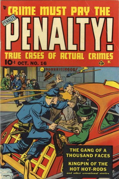 Crime Must Pay the Penalty #16 Comic