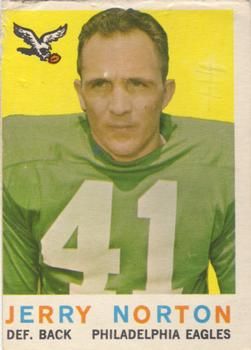 Jerry Norton 1959 Topps #79 Sports Card