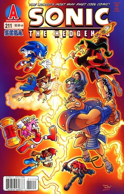 Sonic the Hedgehog #211 Comic