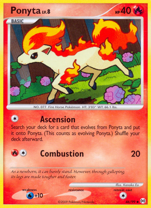 Ponyta (46/99) - Arceus Pokémon Card