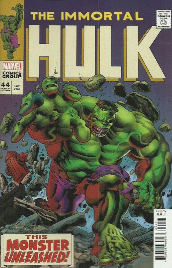 Immortal Hulk #44 (Bennett Homage Variant)