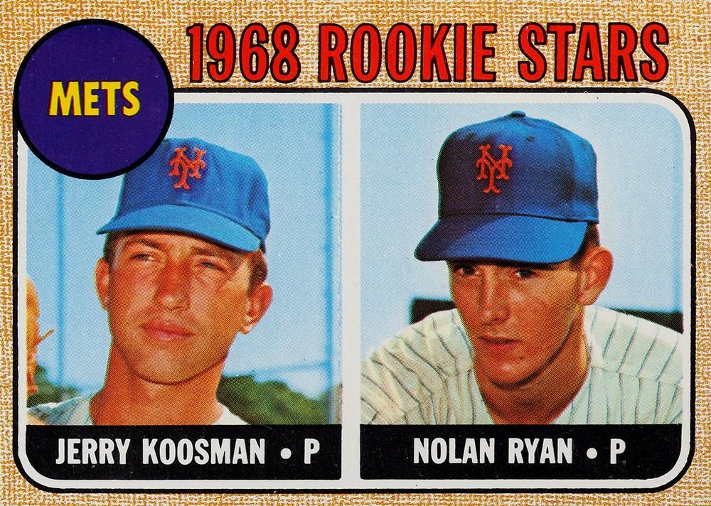 Jerry Koosman & Nolan Ryan 1968 Topps #177 Sports Card