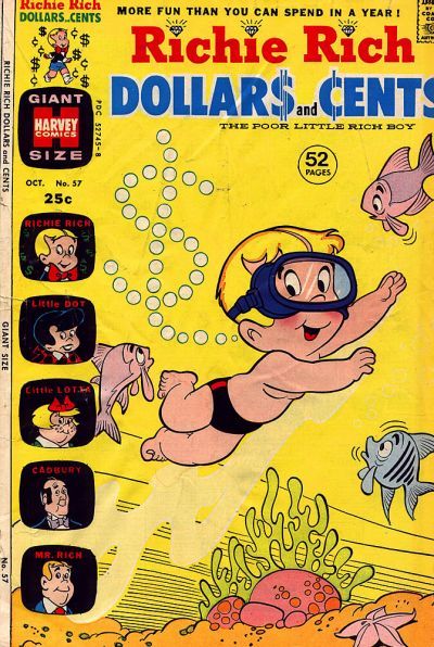 Richie Rich Dollars and Cents #57 Comic