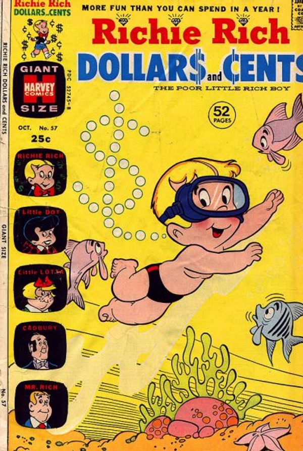Richie Rich Dollars and Cents #57