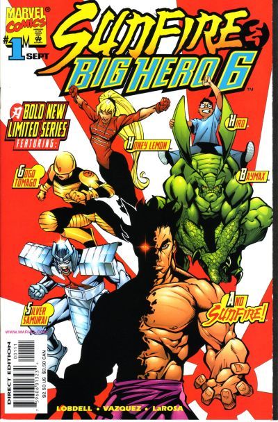 Sunfire & Big Hero Six Comic