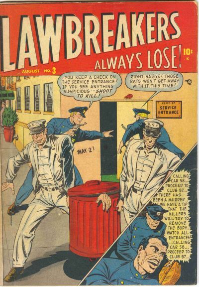 Lawbreakers Always Lose #3 Comic
