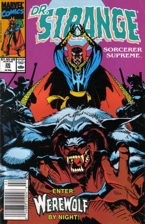 VFNM Doctor Dr Strange Sorcerer Supreme #32 Marvel Comics Newsstand Aug 1991