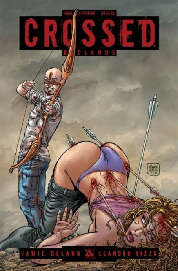 Crossed Badlands #9 (Torture Cover)