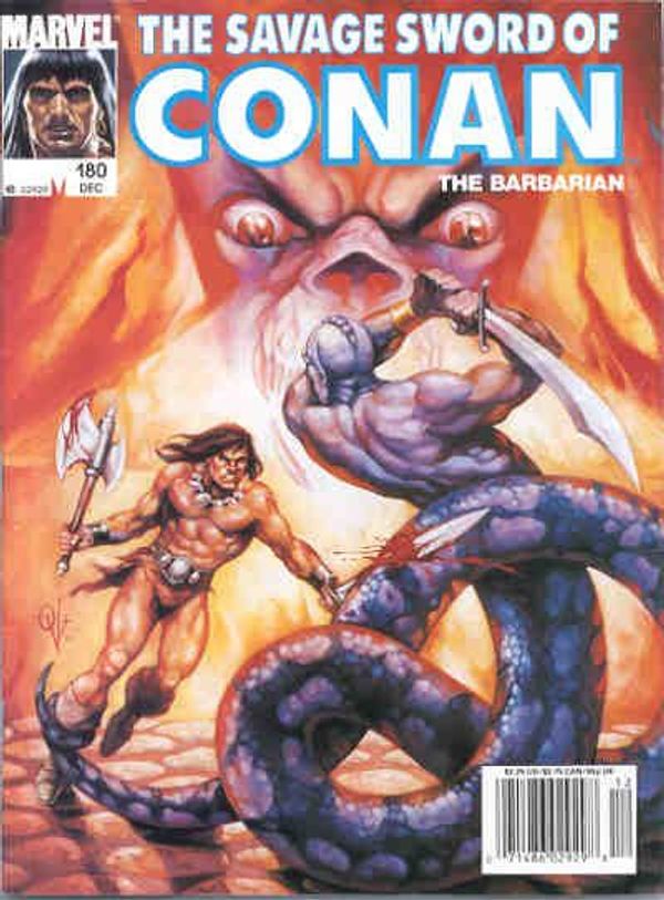 The Savage Sword of Conan #180