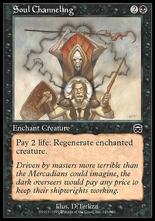 Soul Channeling (Mercadian Masques) Trading Card