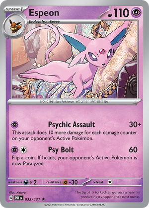 Espeon (33/131) - Prismatic Evolutions