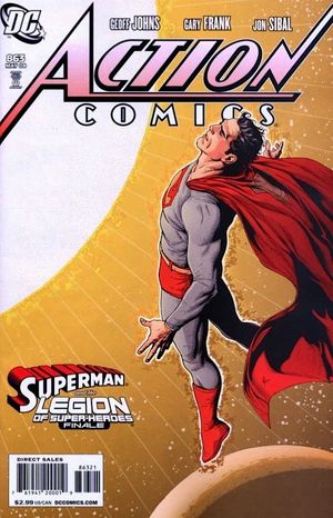 Geoff Johns & Gary Frank 2010 Legion of Super-Heroes Action Comics No.858 