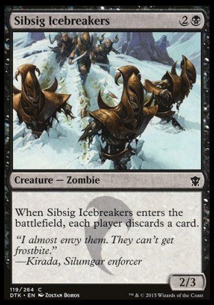 Sibsig Icebreakers (Dragons of Tarkir) Trading Card