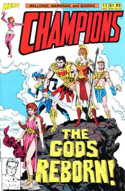 Champions #11 Comic