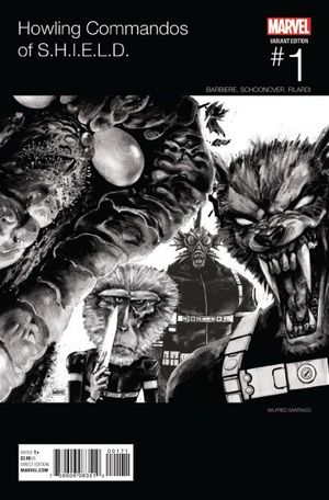 Howling Commandos of S.H.I.E.L.D. #1 (Hip Hop Variant)