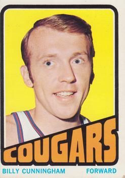Billy Cunningham 1972 Topps #215 Sports Card