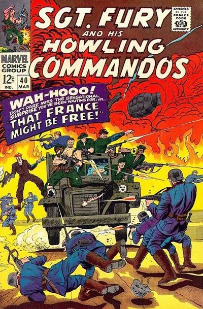 Sgt. Fury And His Howling Commandos #40 Comic