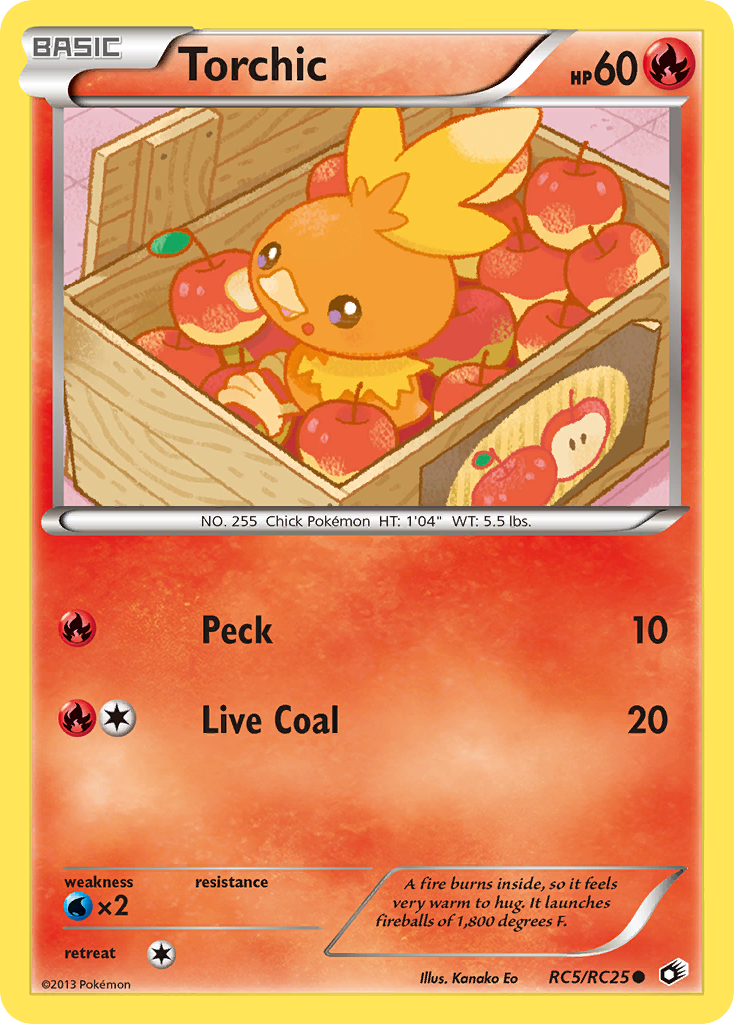 Torchic (RC5) - Legendary Treasures Pokémon Card