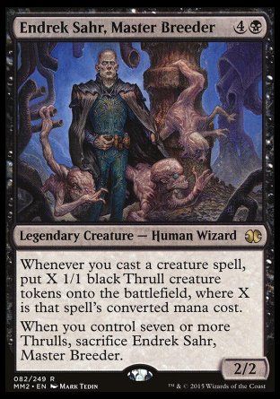 Endrek Sahr, Master Breeder (Modern Masters 2015) Trading Card