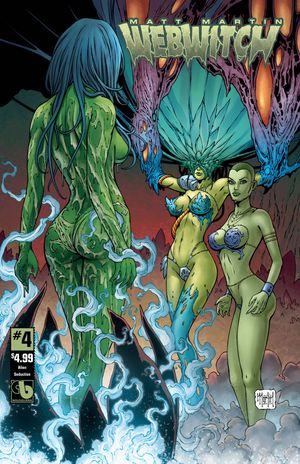 Webwitch #4 (Alien Seduction Cover)