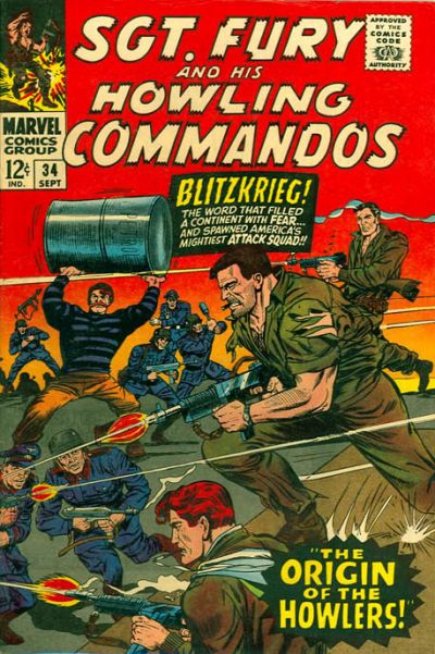 Sgt. Fury And His Howling Commandos #34 Comic