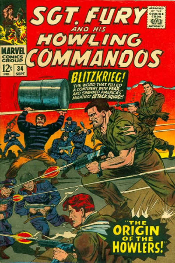 Sgt. Fury And His Howling Commandos #34
