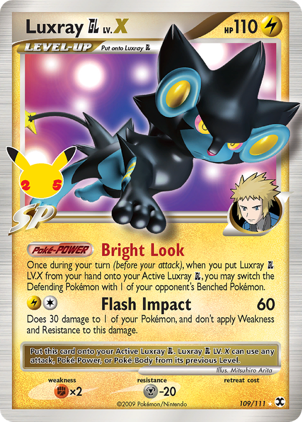 Luxray GL LV.X (109/25) - Celebrations: Classic Collection