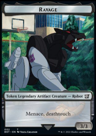 Ravage (Transformers) Trading Card