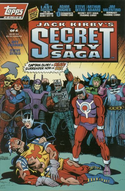Jack Kirby's Secret City Saga #4 Comic