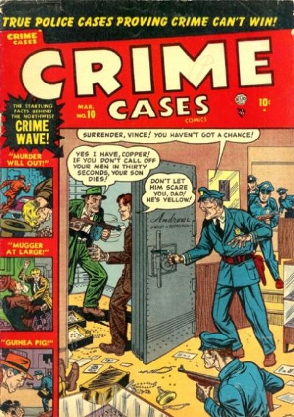 Crime Cases Comics #10