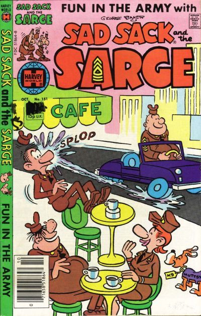 Sad Sack And The Sarge #151 Comic