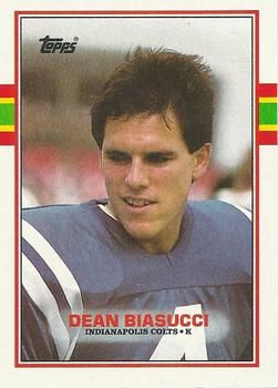 Dean Biasucci 1989 Topps #212 Sports Card