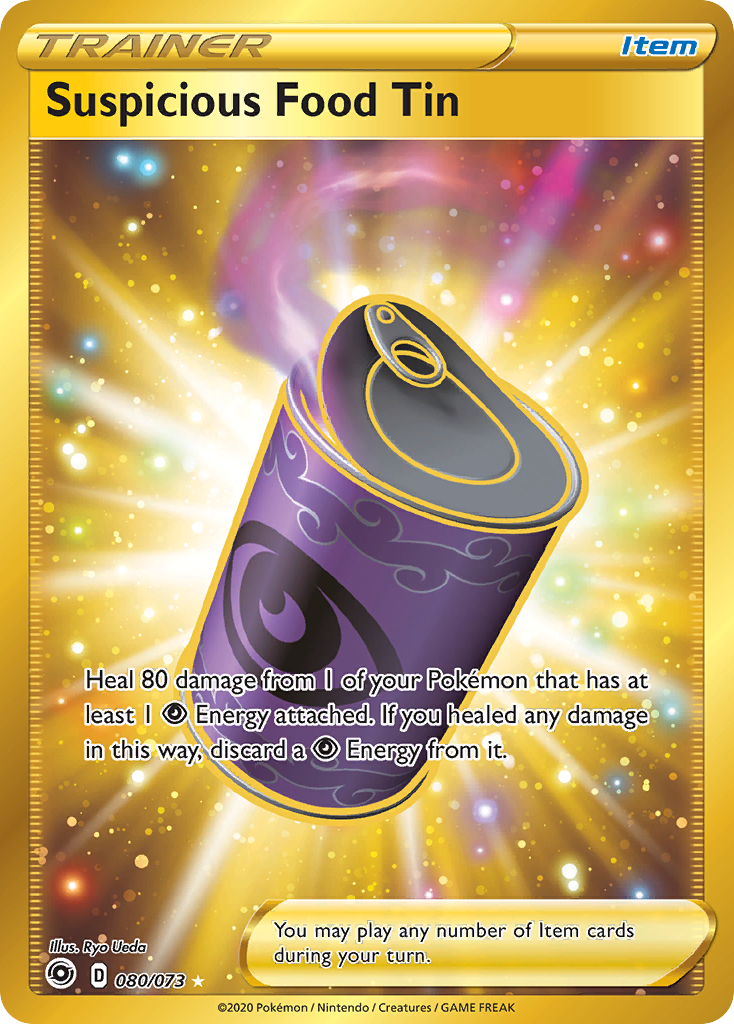 Suspicious Food Tin (80/73) - Champion's Path Pokémon Card