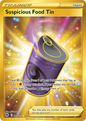 Suspicious Food Tin (Trainer: Item) (80/73) - Champion's Path