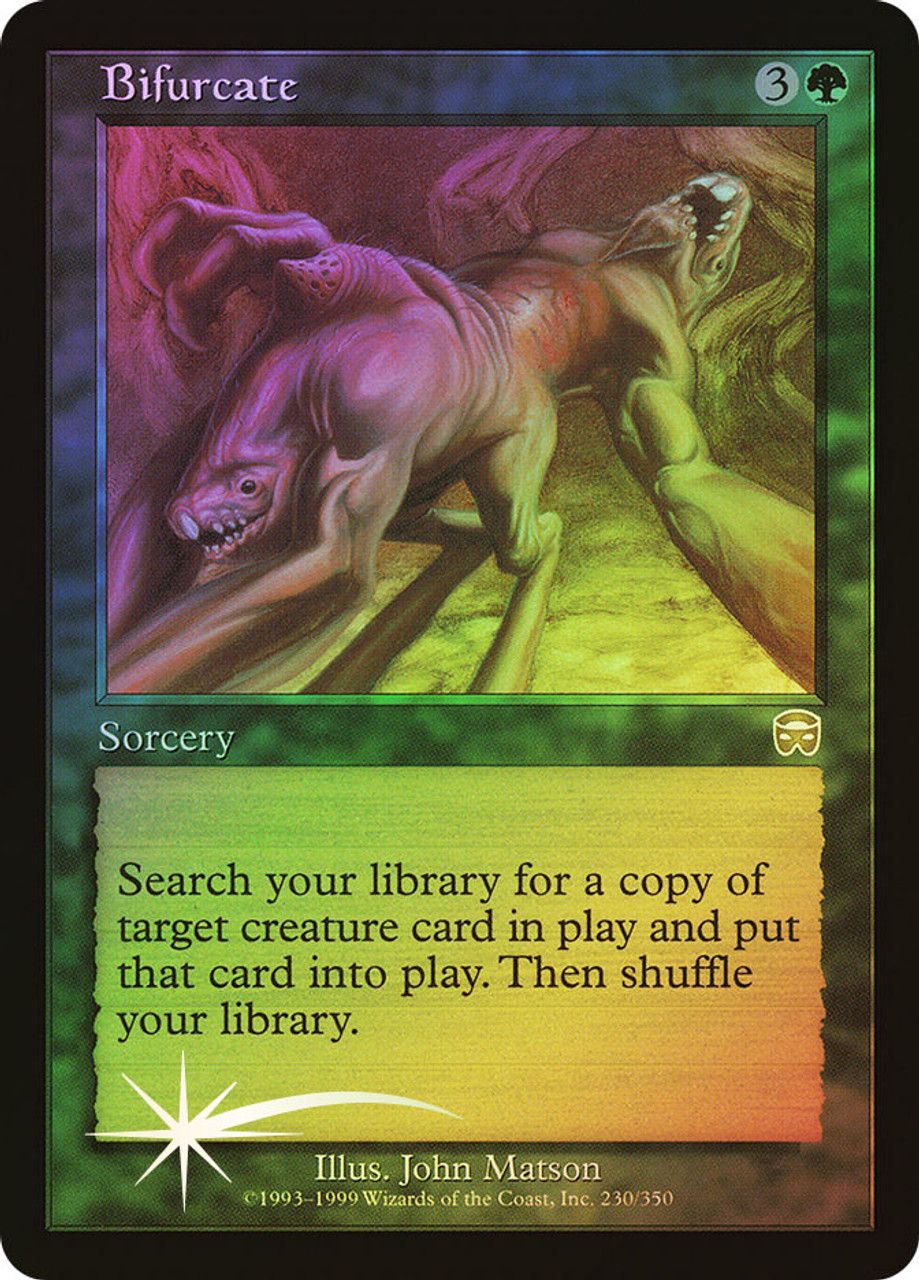 Bifurcate (Mercadian Masques - Foil) Trading Card