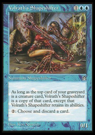 Volrath's Shapeshifter (Stronghold) Trading Card