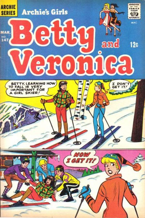 Archie's Girls Betty and Veronica #147