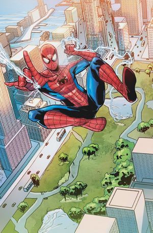 Amazing Spider-Man #28 (Roberta Ingranata Magic: The Gathering Virgin Variant)
