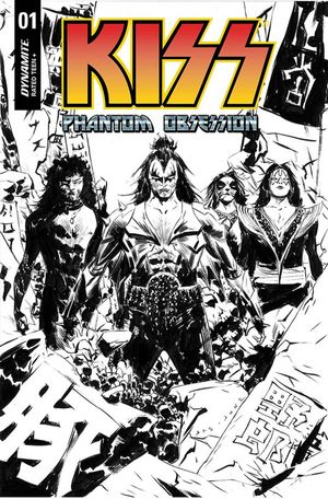 KISS: Phantom Obsession #1 (Cover G 10 Copy Cover Lee Line Art)