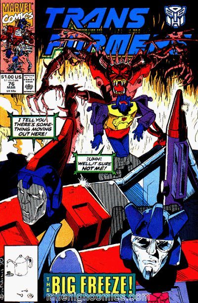 Transformers #76 Comic