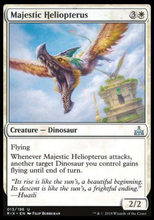 Majestic Heliopterus (Rivals of Ixalan) Trading Card