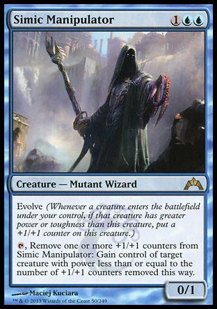 Simic Manipulator (Gatecrash) Trading Card